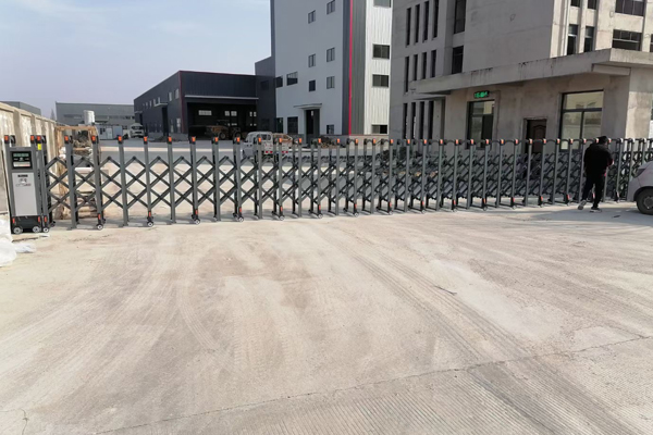 荊州瀚堃公司電動門、錐形旗桿安